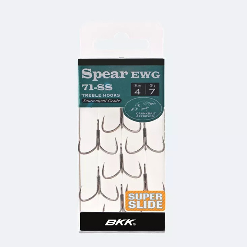 Hameon Triple BKK Spear EWG-71 SS #1 – 6 pcs