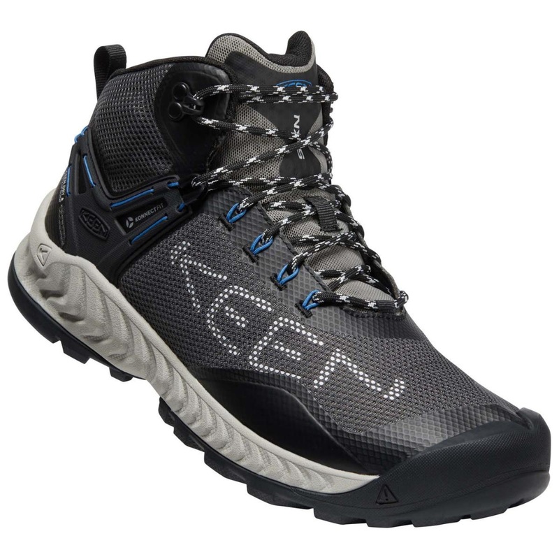 Keen Nxis Evo Mid WP Mens Magnet Bright Cobalt US8 Magnet Bright Cobalt