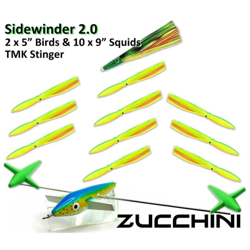 Tormenter Sidewinder 2.0 19″ Spreader Bars Starboard – Zucchini