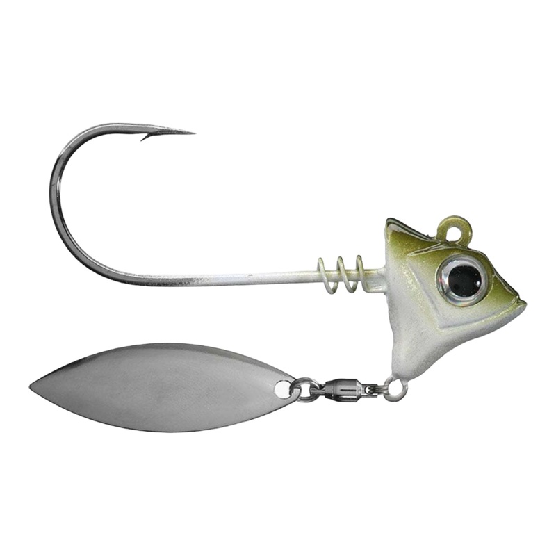 Blade Runner SpinTrix Screw-Lock Underspin Jighead 1/4 oz Baby Bass