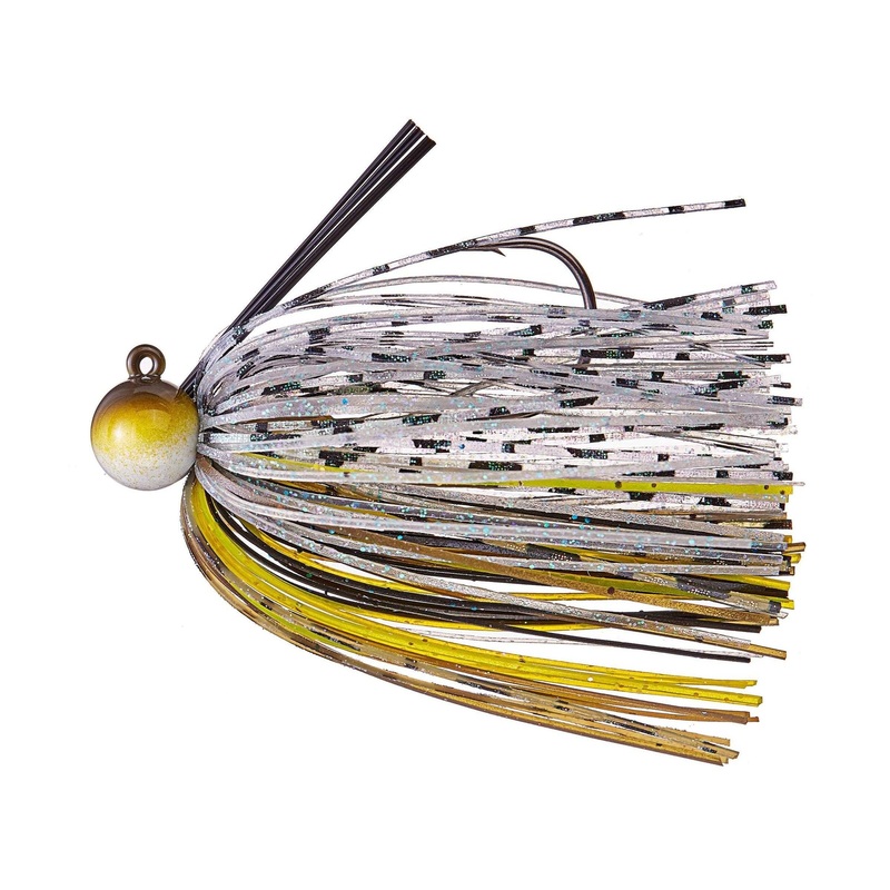 Fitzgerald Fishing Bryan Thrift Tungsten Micro Jig Threadfin Shad 3/8 oz