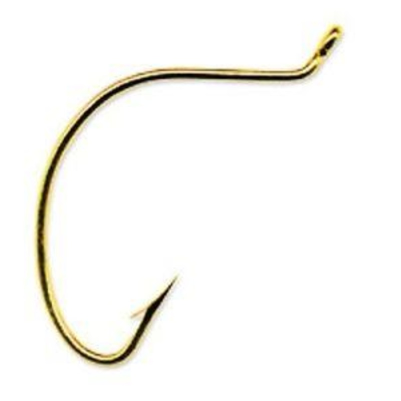 Mustad 37160-GL Wide Gap Hook #1 010pk