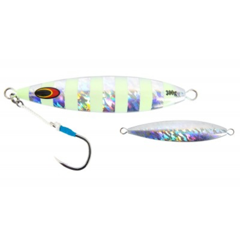 Nomad Gypsy Jig 120grm Chartreuse White Glow