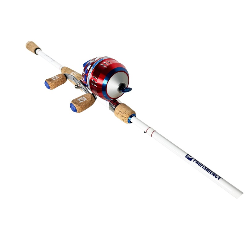 Profishiency Americana Spincast Combo