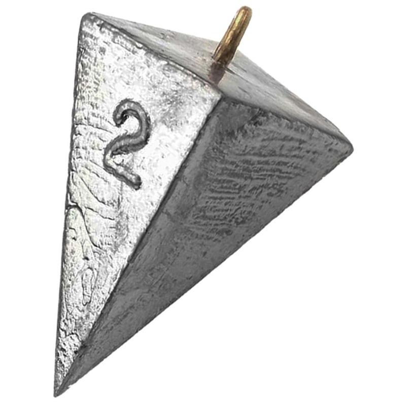 Pyramid Lead Sinker 1oz