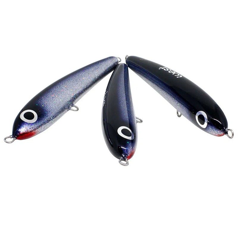 West Coast Poppers Reef Stick Floating Stickbait Disco Stu F60