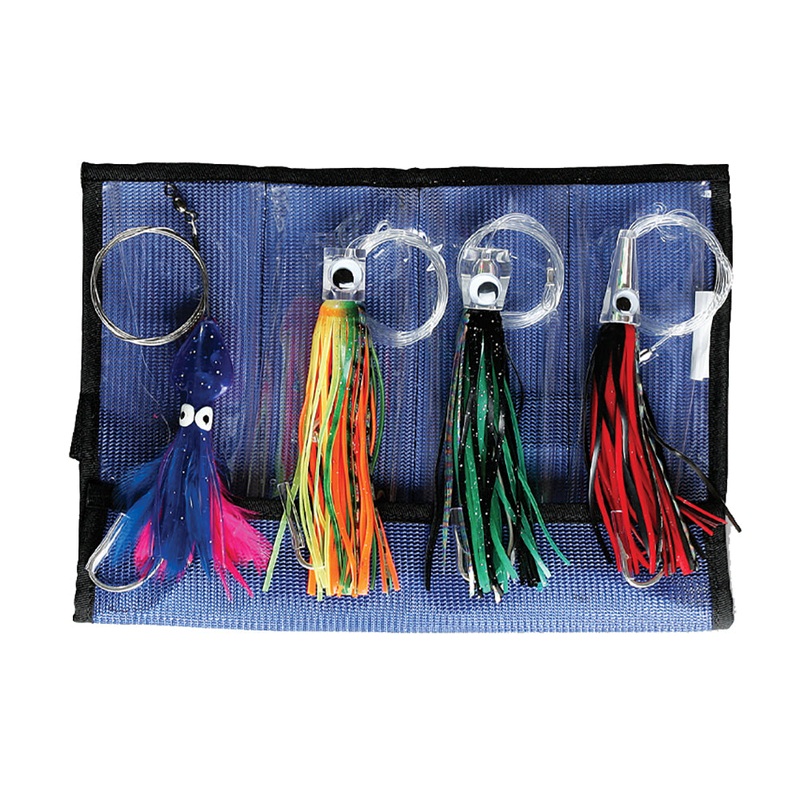 Williamson MK4 Master Rigged Skirted Lure Bulk Value – 4 Pack