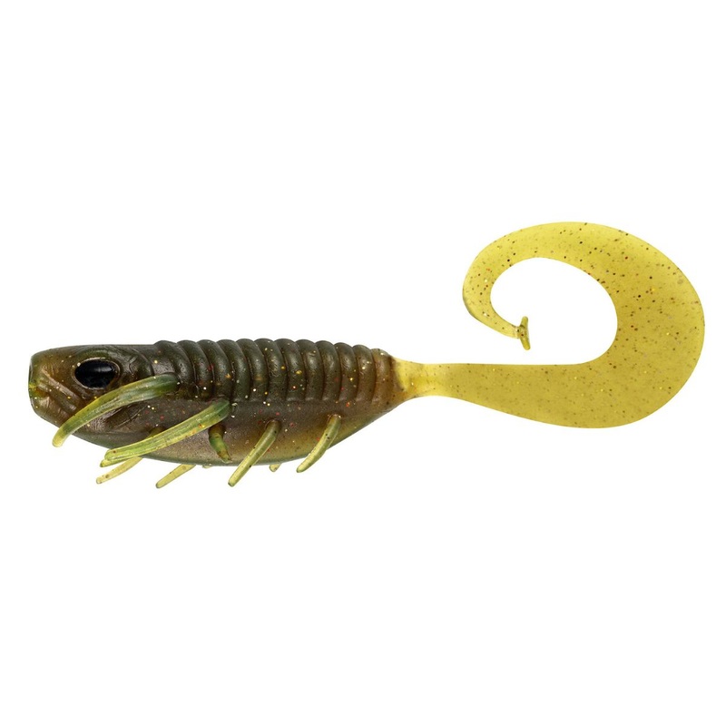 Nomad Radiax Grub 2.5 Inch Gold Bullet