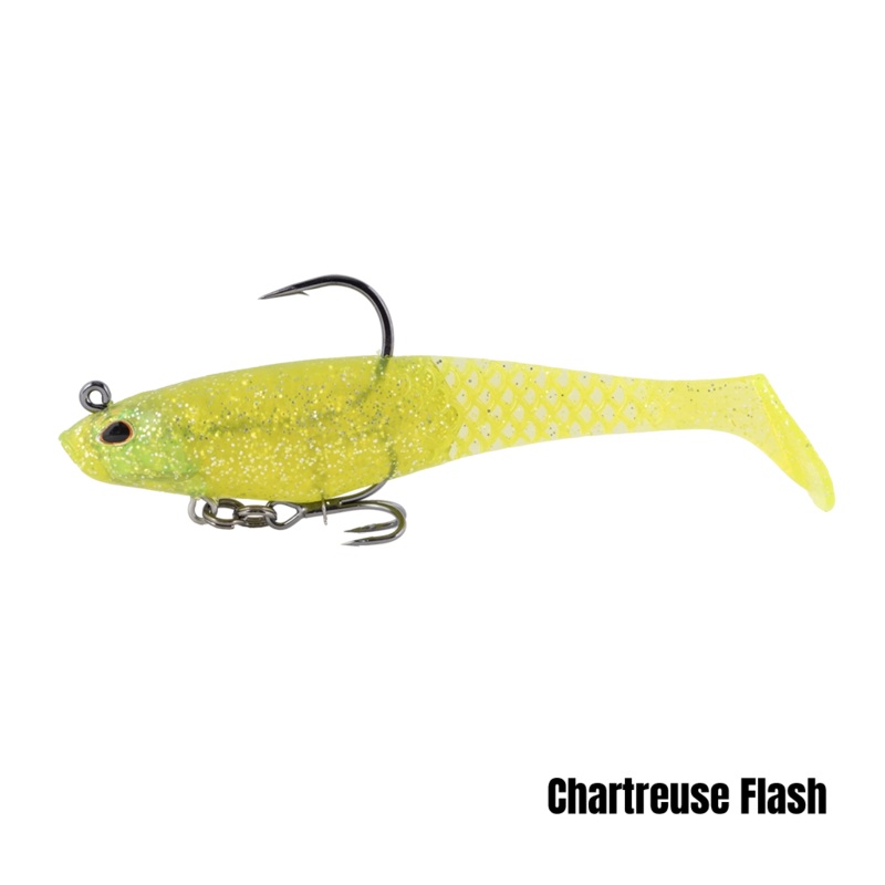 Powerbait Cullshad Magnum 6 Inch Chartreuse Flash