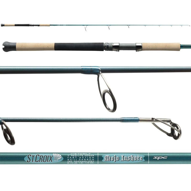 St. Croix Mojo Inshore Spinning Rods JIS70MHF