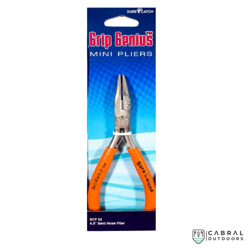 SureCatch Grip Genius Bent Nose Mini Pliers SCP33 | 4.5