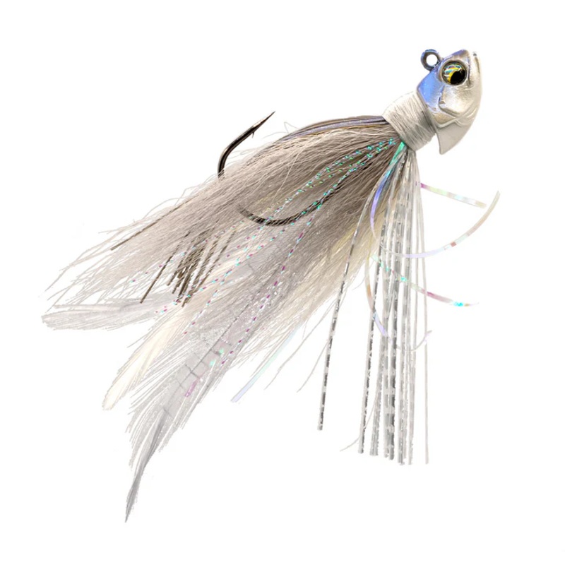 6th Sense Flock Hair Jig 5/16 oz Gizzard Shad