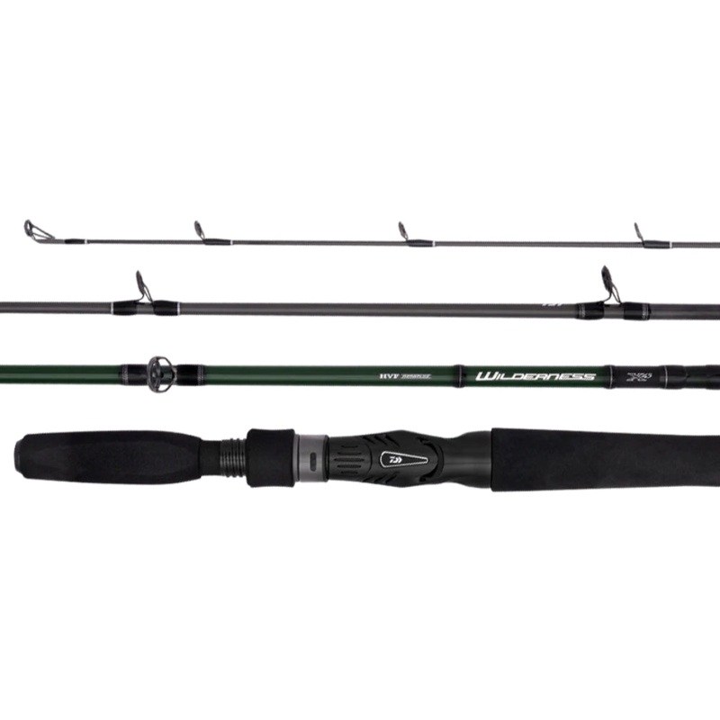 Daiwa 20 Wilderness Travel Spin Rod 6FT 4IN 1-4KG 4PC