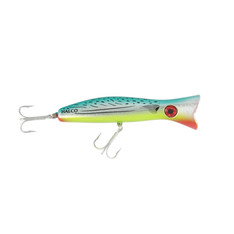 Halco Roosta Popper 105 White Red Head
