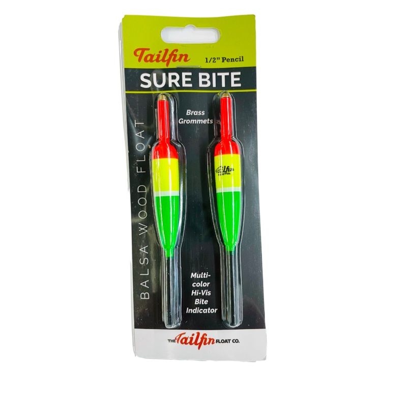 Tailfin Standard Slip Bobber – 2/pk 1/2″ | Pencil