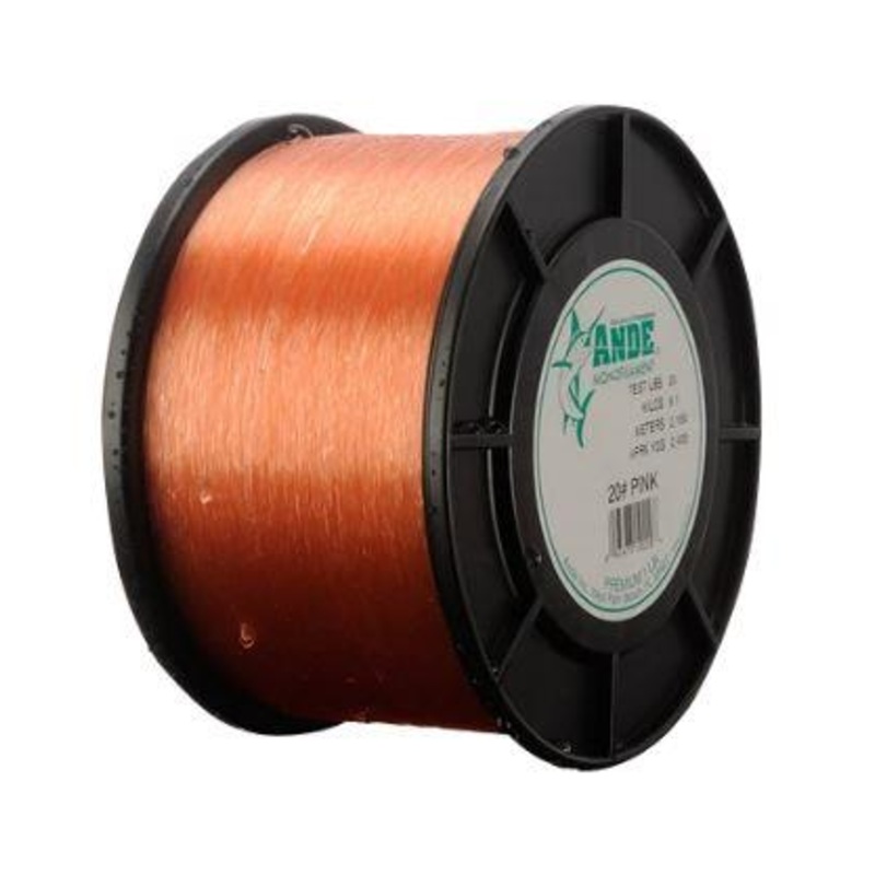 Ande Premium Pink Monofilament Line 020# 1200yd