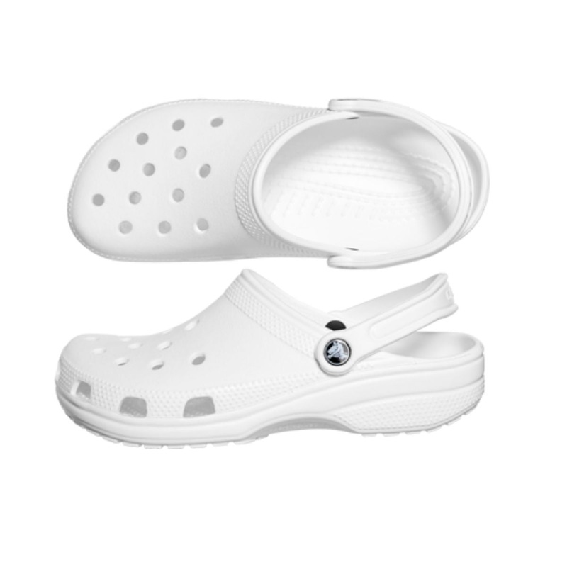 Crocs Classic White US6 White