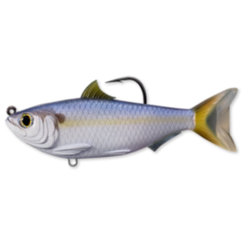 Live Target Thread Fin Swim Bait 705 Violet / Blue 3 1/2       1/2oz