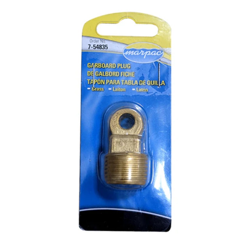 Marpac Brass Garboard Plug