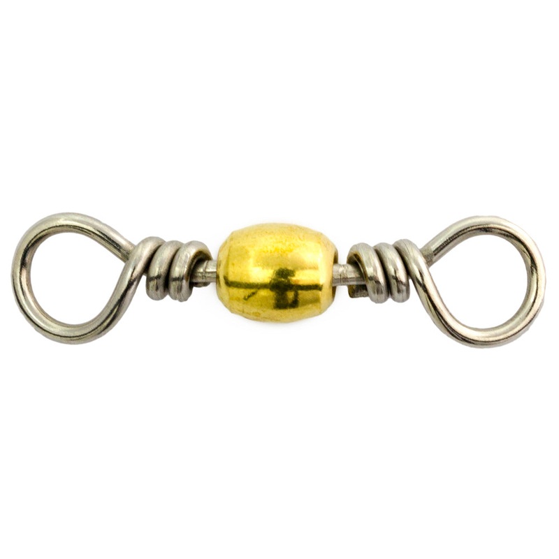 Mustad Brass Barrel Swivel 1