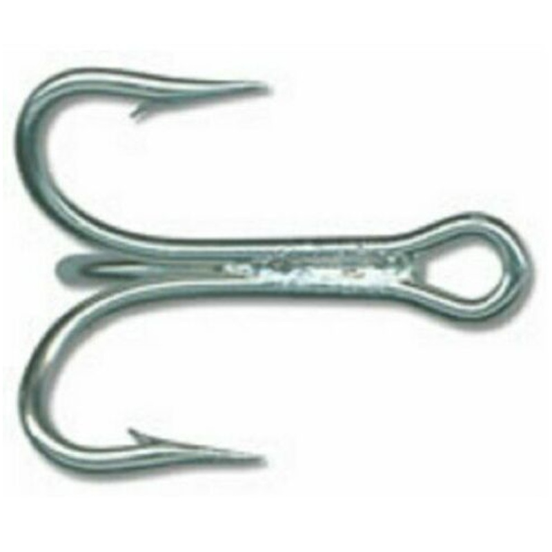 Mustad 7794DS Heavy Duty 3x Strong Dura Steel Treble Hook Bulk Value Pack 1