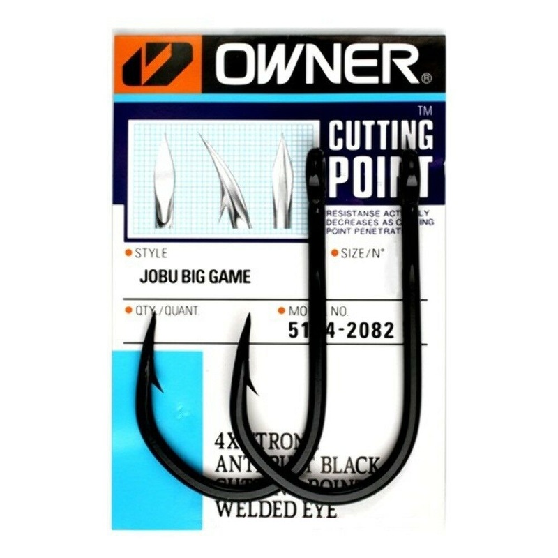 Owner 5134 Jobu Hooks 10/0 2-pack