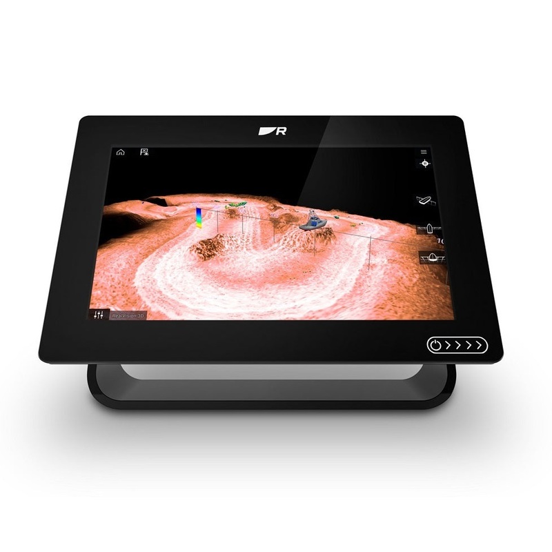 Raymarine Axiom+ Plus 9 MFD 3D RV Sonar Sounder Fishfinder GPS Charplotter Combo Unit with RV 100 Transducer E70637-03