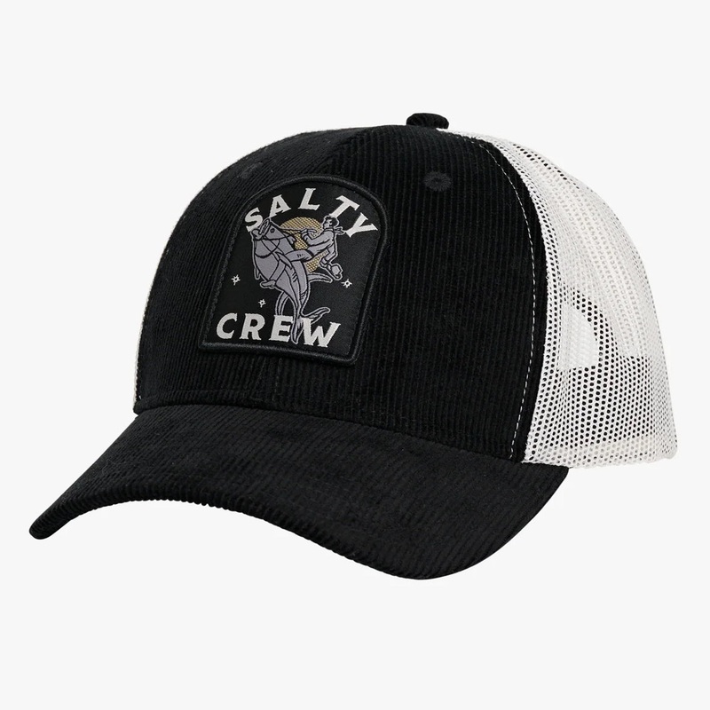 Salty Crew Rodeo Trucker Hat Black