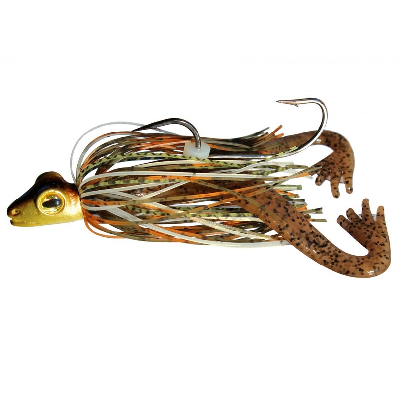 Tackle Tactics TT Froggerz JNR Junior Frog Spinnerbait Lure 1/2oz Brown Rocket
