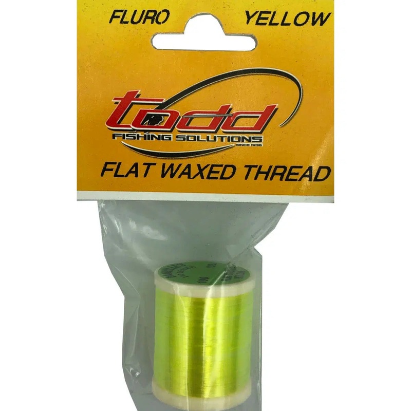 Todd Flat Waxed Thread (210 Denier) Fl Yellow