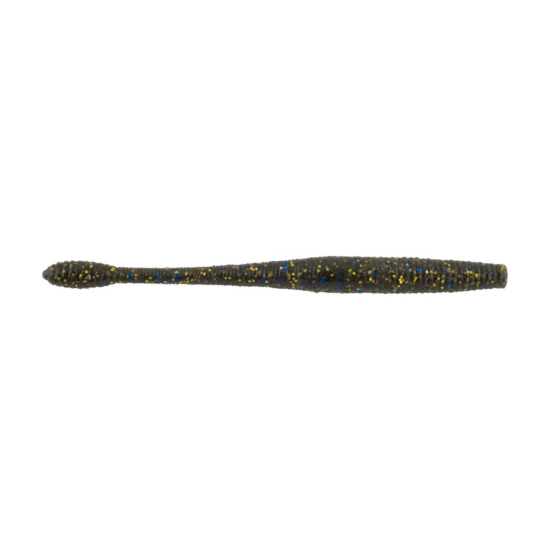 Berkley Powerbait Maxscent Hit Worm Smoke Black Blue Gold 10Pk