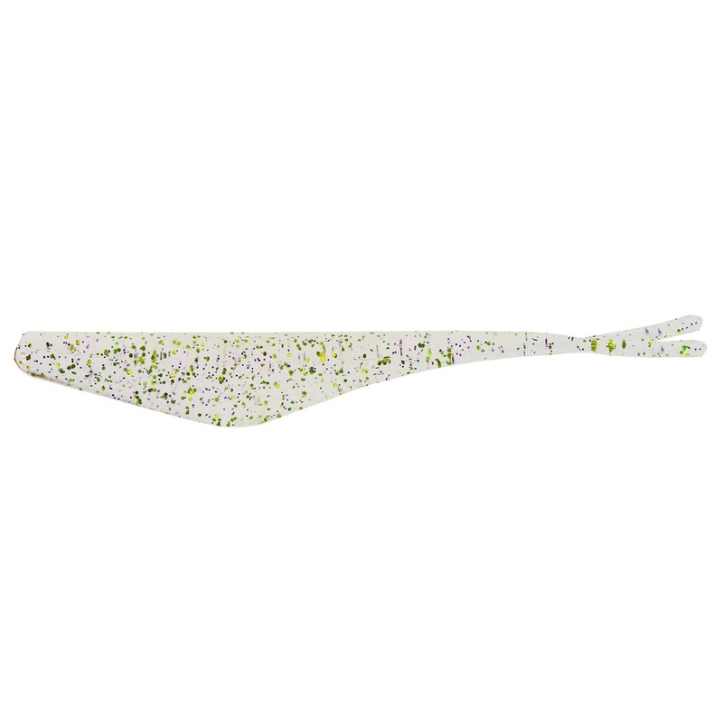 Big Bite Baits Jerk Minnow Stelath Chartreuse Purple 5″ 10pk