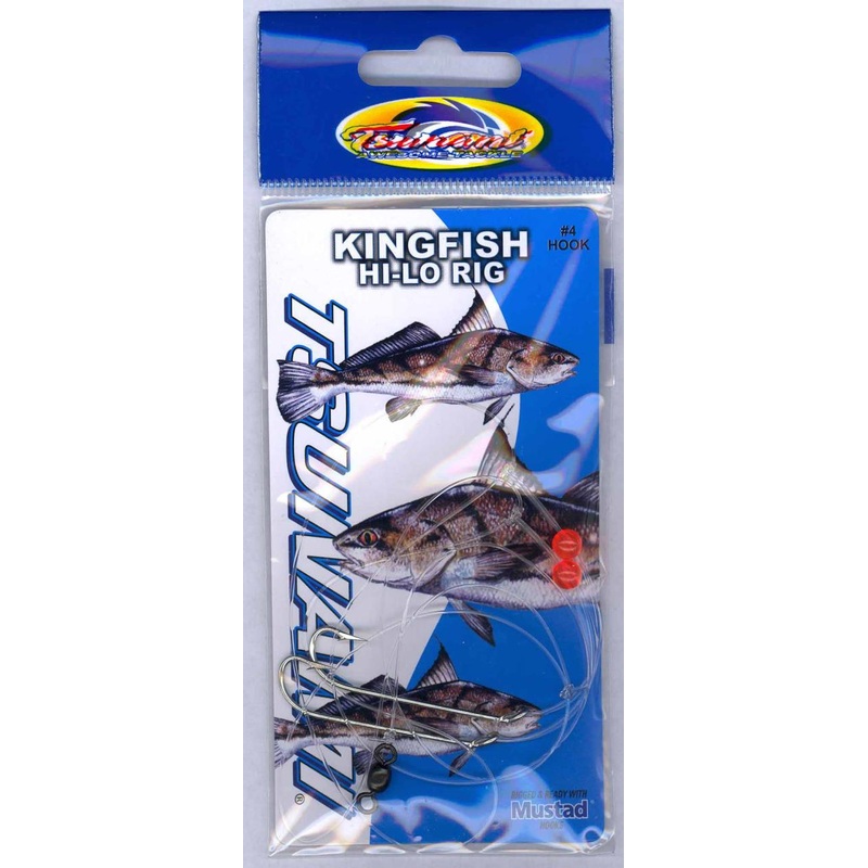 Tsunami Kingfish Hi-Lo Rig without Floats