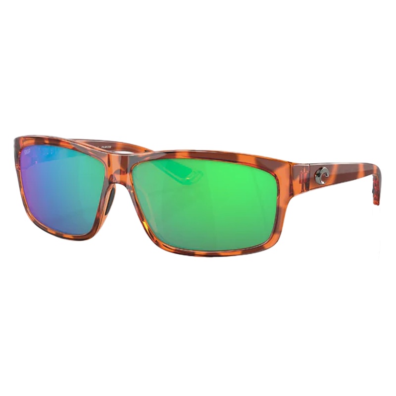 Costa Cut Polarized Sunglasses Honey Tortoise | Green Mirror 580G