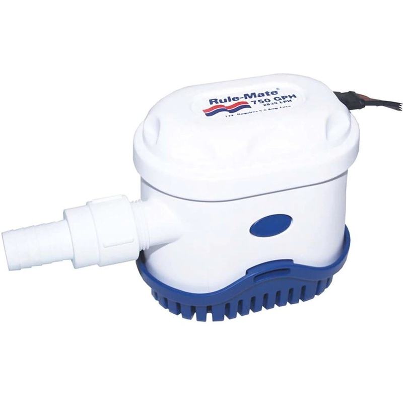 RWB Rule-Mate 750GPH Automatic Bilge Pump – 12V