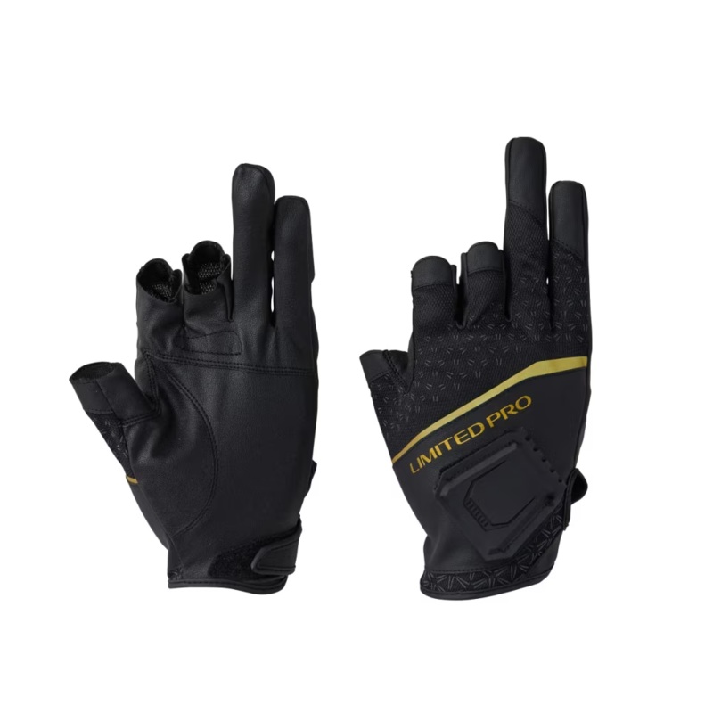 Shimano Limited Pro Magnet Quick Dry Gloves GL-100X M / Limited Black