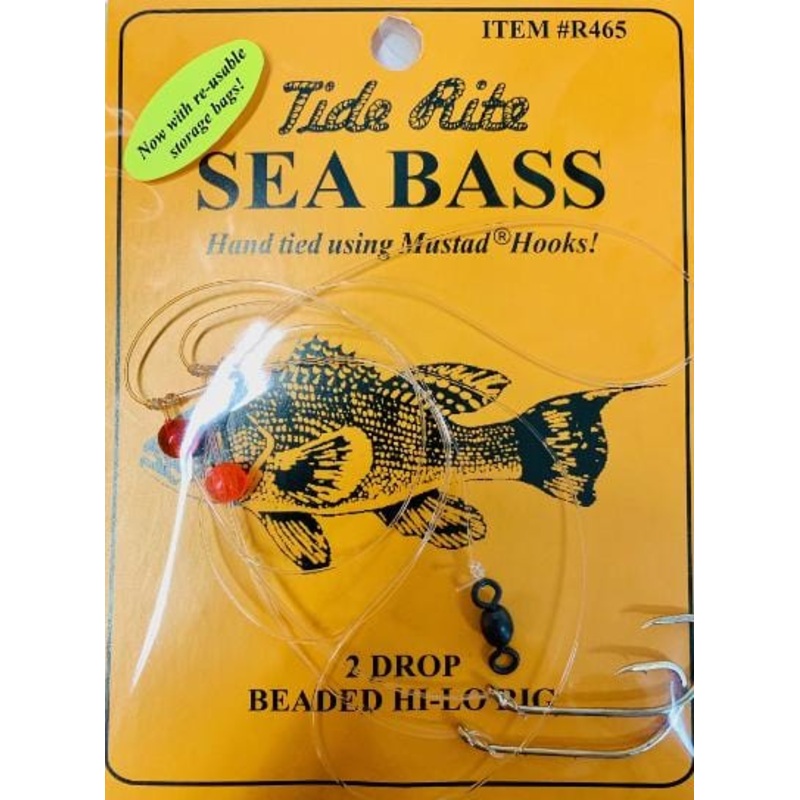 Tide Rite Rigs #8/0 Striped Bass Chunkin’ Rig In-Line Circle Hook