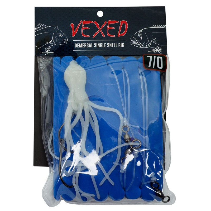 Vexed Demersal Single Snell Rig 5/0