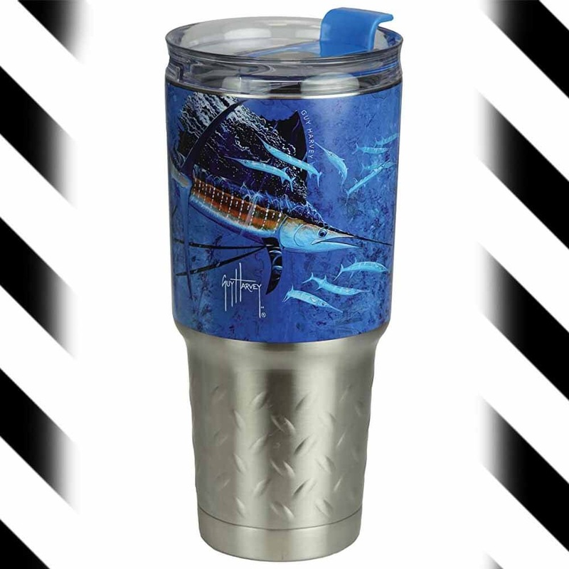 Guy Harvey Sailfish 32oz Stainless Tumbler | Capt. Harry’s Fishing Supply