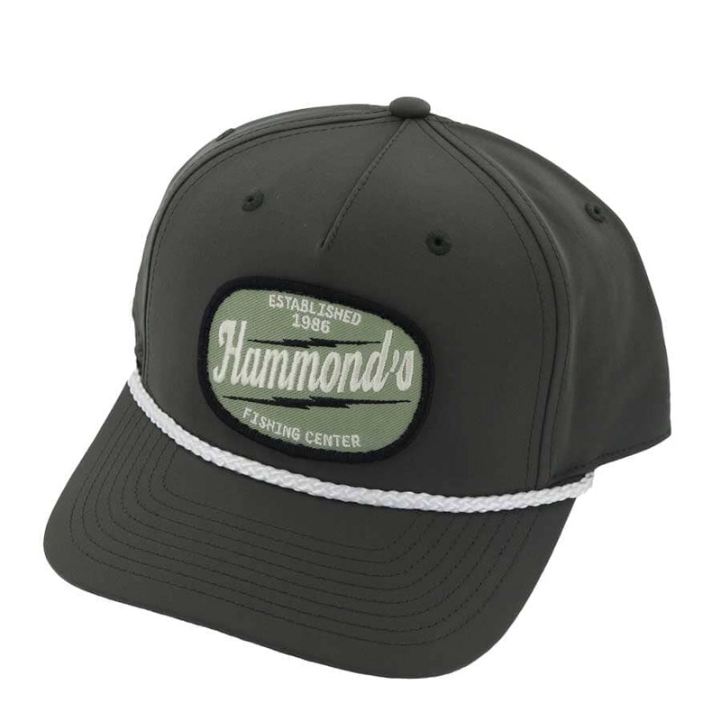 Hammond’s Hat 258 Rope White Olive Lighting Logo