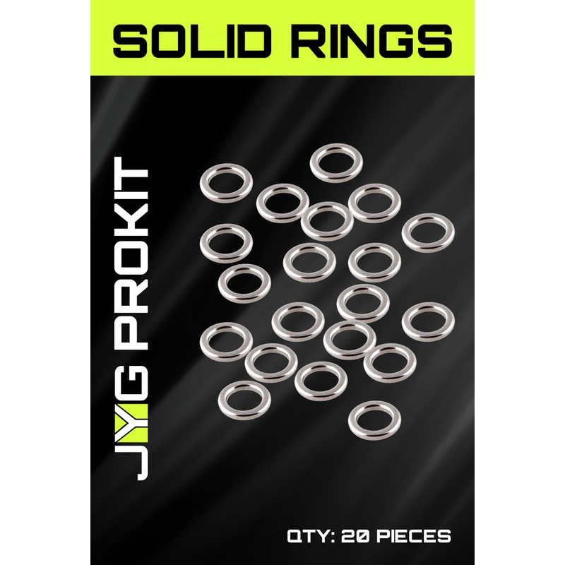 Jyg (10pk) 5mm solid rings