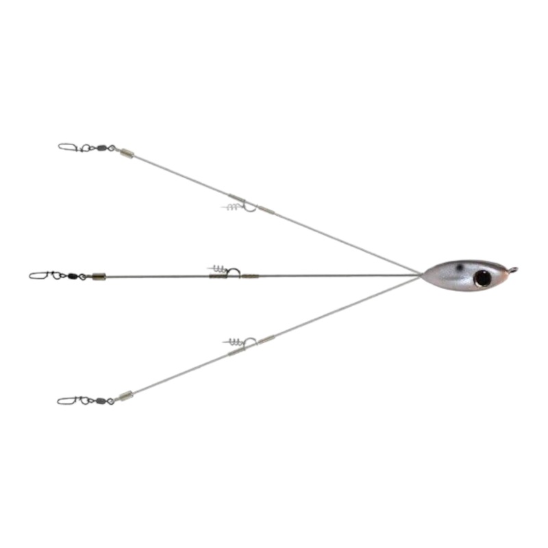 Picasso Lures Finesse Bait Ball Extreme Umbrella / Alabama Rig 3 Wire – 6 Baits