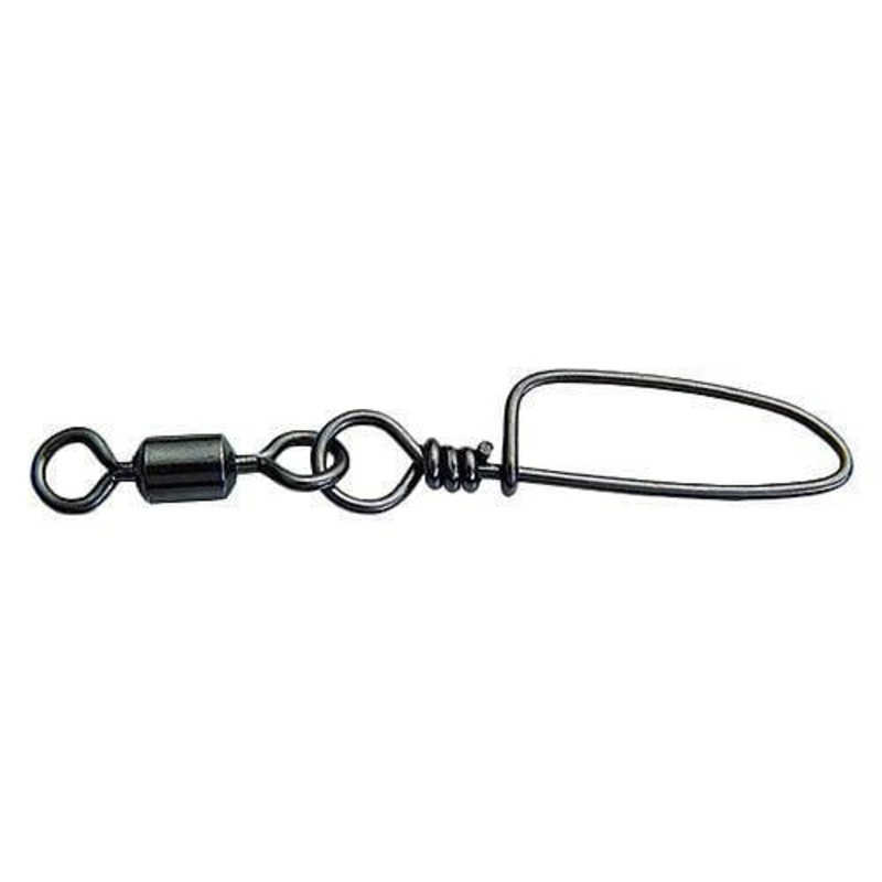 Tsunami Strong Swivel with Coastlock Snap (Black Stainless) 1/0 – 4pk