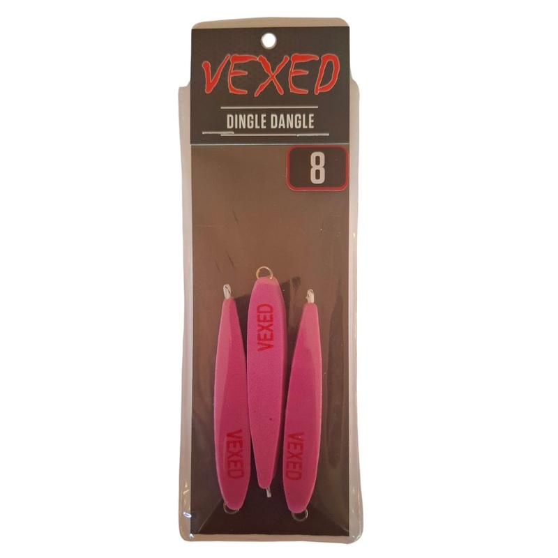 Vexed Dingle Dangle 3 Pack Pink 4.5cm