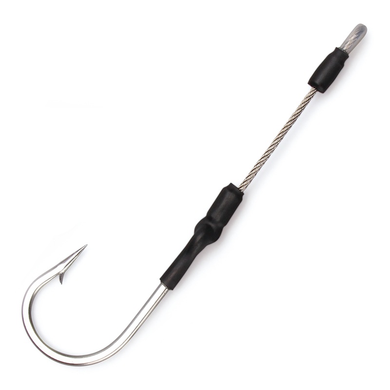 Fathom Trolling Lance Hookset Single Hook 7/0 Mustad 7691S