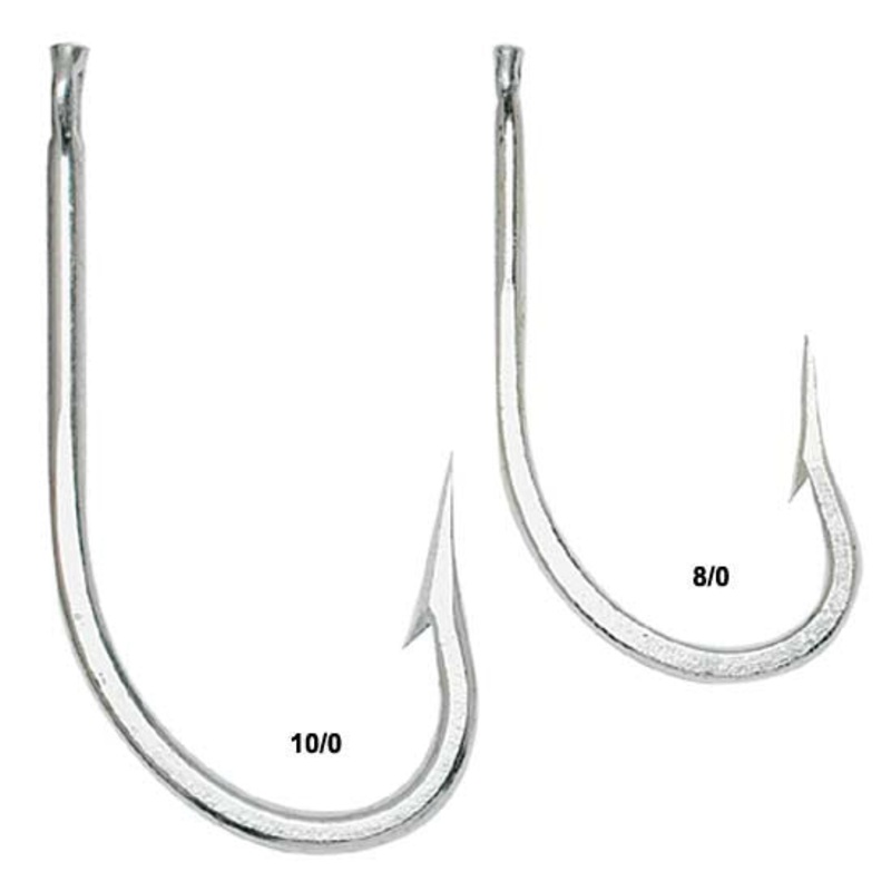 Mustad 3412DT Needle Eye O’Shaughnessy Hooks 10/0
