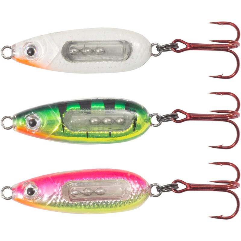 Northland Glass Buck Shot Rattle Spoon – 3 Pack 3/32oz