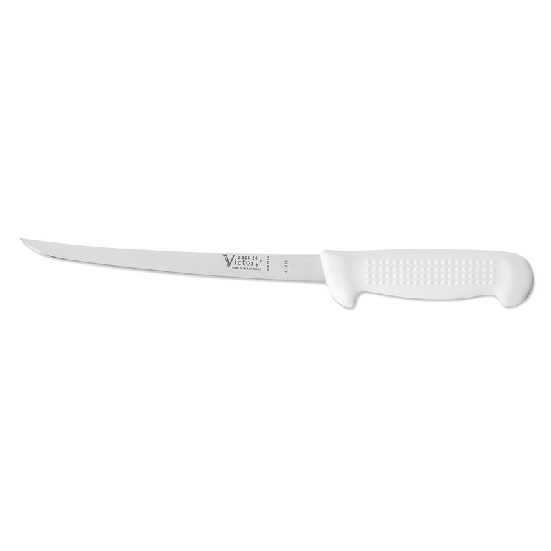 Victory Flex Narrow Filleting Knife 20cm 20cm WHITE