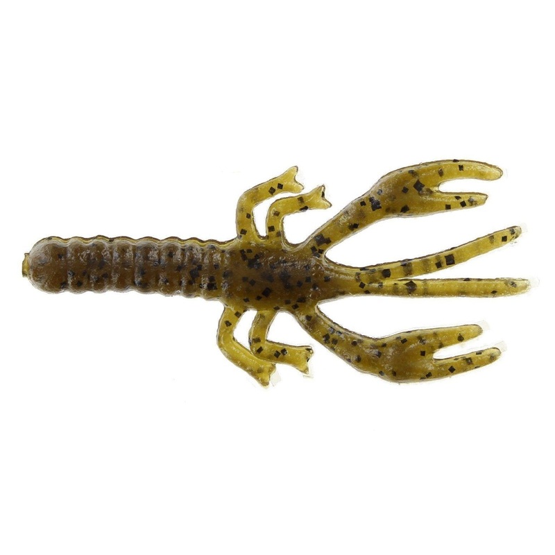 Zoom Lil Critter Craw 3” Green Pumpkin 12Pk