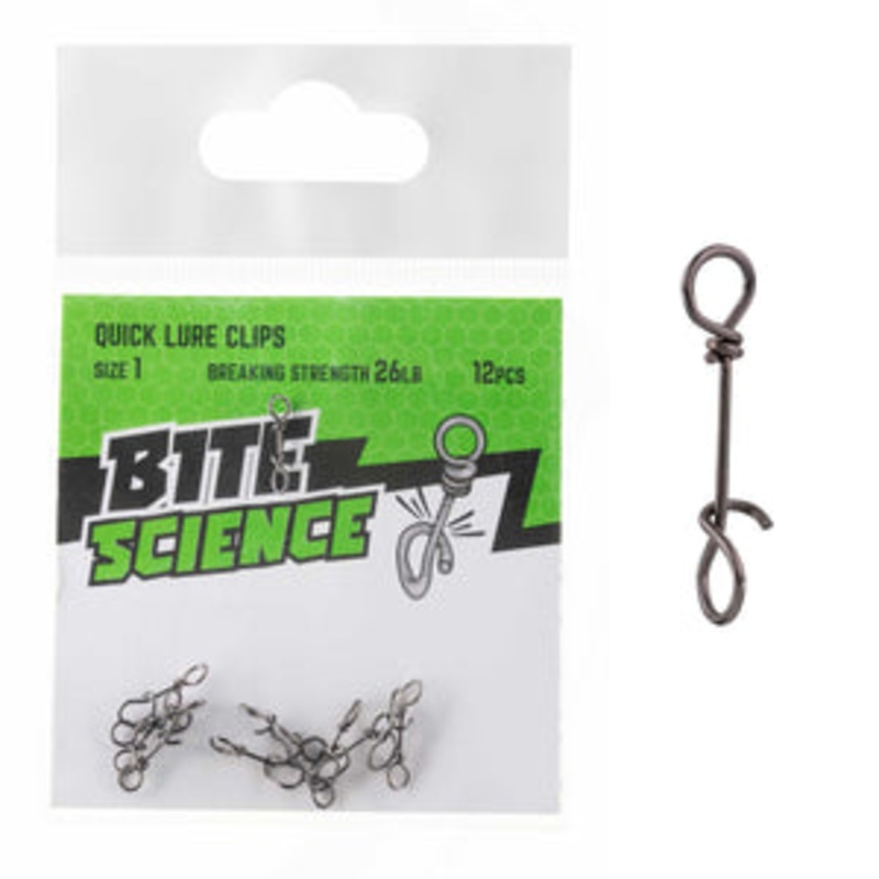 Bite Science Fast Attach Fastach Quick Clip Lure Snap 0